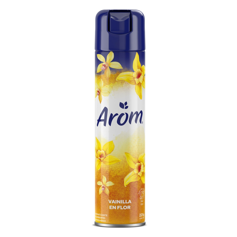 AROM AROMATIZANTE AEROSOL VAINILLA EN FLOR 225G
