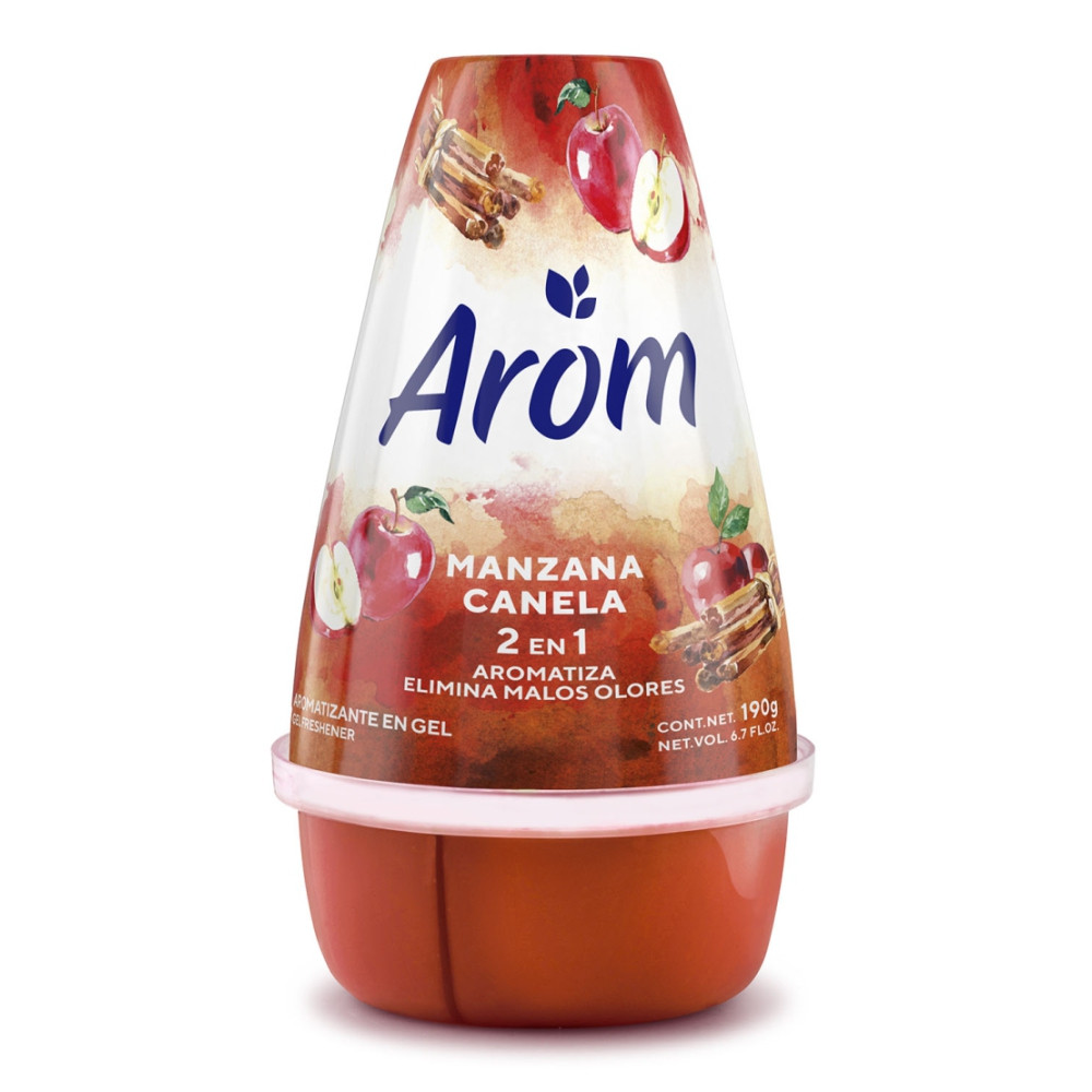 AROMATIZANTE EN GEL MANZANA CANELA 190GRS