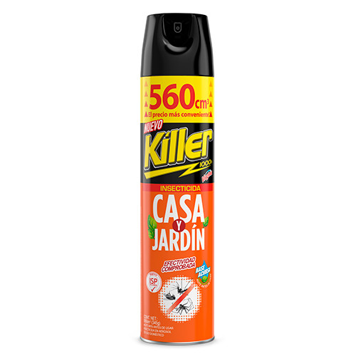 INSECTICIDA KILLER CASA Y JARDIN 560CC