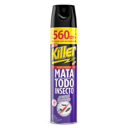 INSECTICIDA KILLER MATA TODO INSECTO 560CC