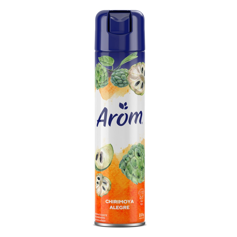AROM AROMATIZANTE AEROSOL CHIRIMOYA ALEGRE 225G