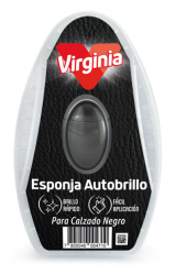 VIRGINIA ESPONJA P/ ZAPATOS AUTOBRILLO NEGRO