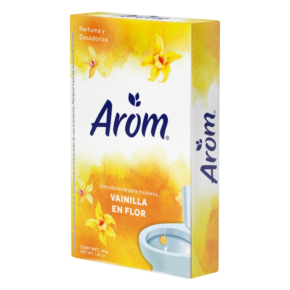 PASTILLA AROM W.C. VAINILLA EN FLOR 40 GRS