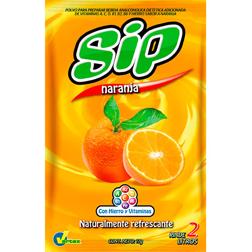 REFRESCO SIP NARANJA 2LTS.